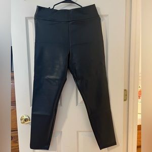 Abercrombie and Fitch Faux Leather Pants